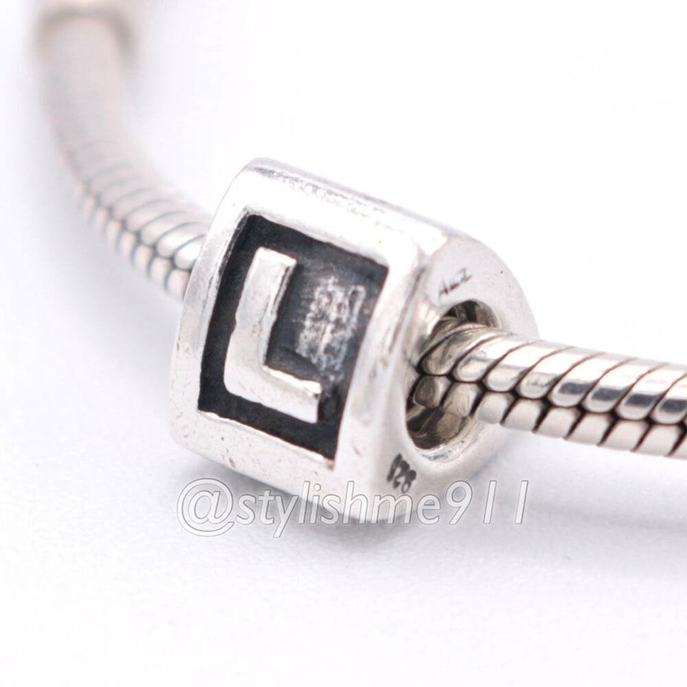 Authentic PANDORA Retired Alphabet Letter - L - 790323L